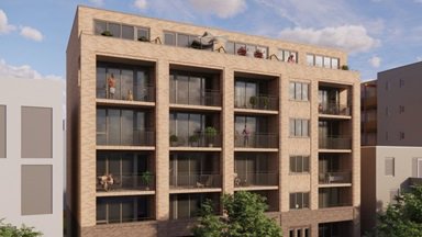 26 koopappartementen aan de Tuinstraat