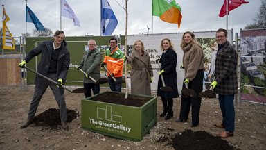 Feestelijke start bouw The Green Gallery